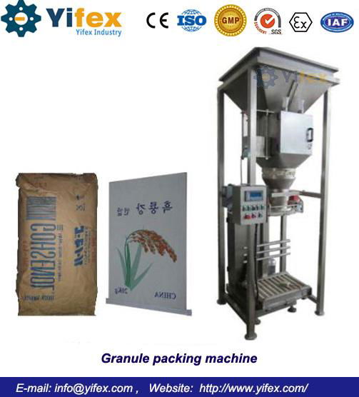 Granule packing machine
