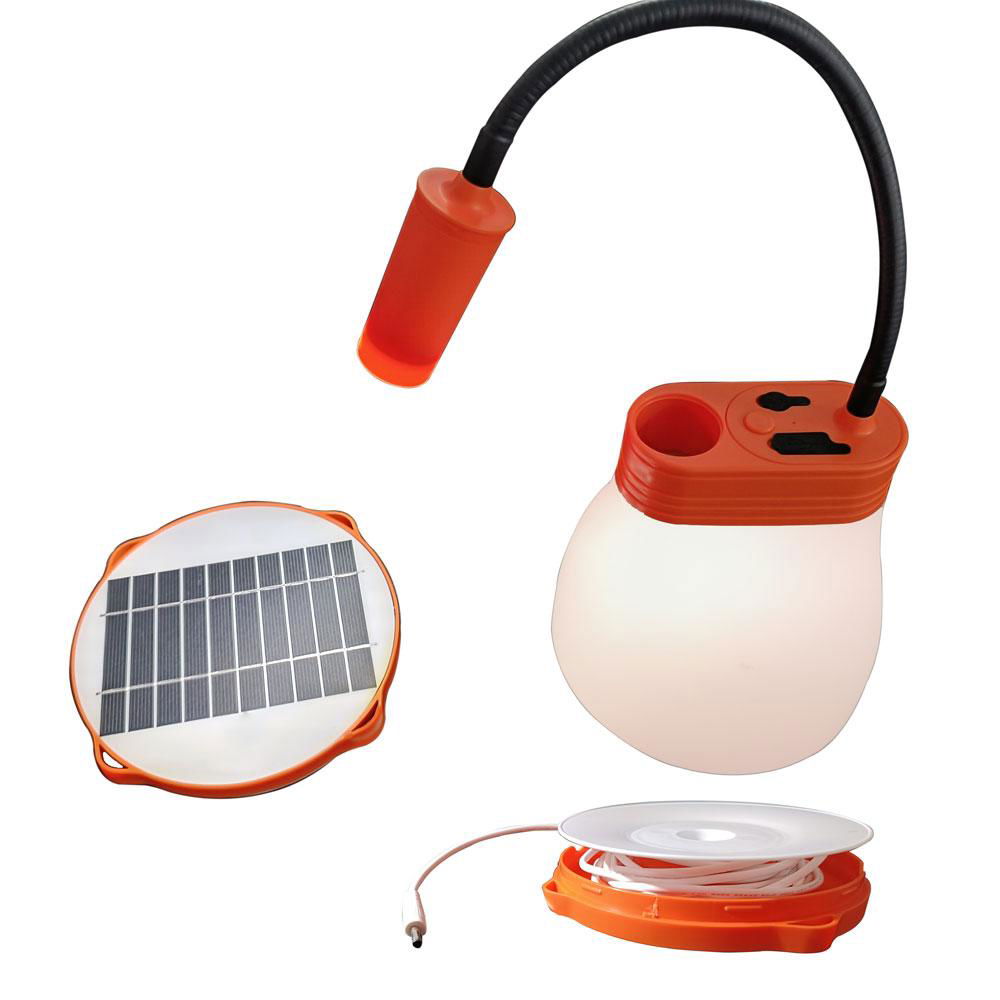  Solar camping lamp outdoor portable solar lamp high brightness multi-function t 2