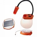 太陽能露營燈戶外便攜式太陽能燈高亮度多功能燈 2