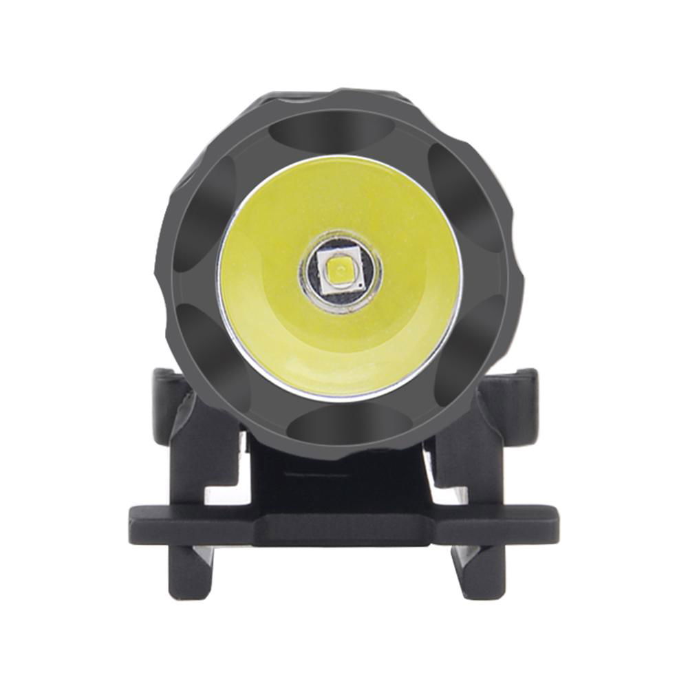 LED快装式战术照明手电迷你强光锂电池下挂手枪灯铝合金手电 5
