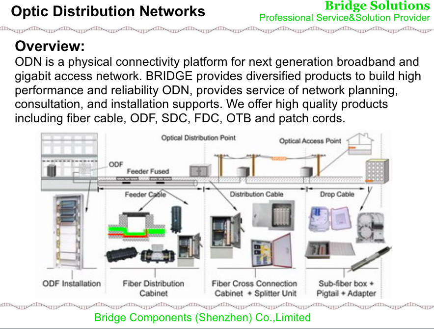 Optic Distribution Networks