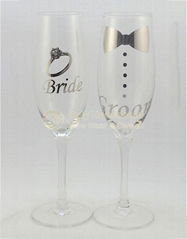 Champagne Flutes for the Couple Wedding