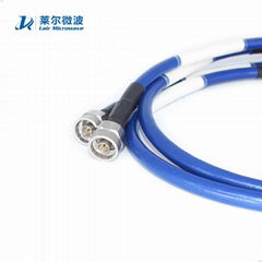 40Ghz Ultra Flexible  RF Coaxial Jumper Testing cable assembly