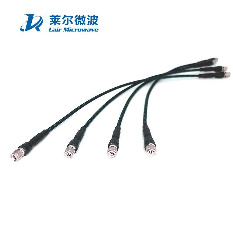 110GHz高精度柔性同軸測試電纜組件，帶 1.0mm 連接