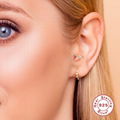S925 sterling silver elegant evening earrings 3