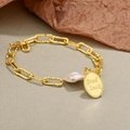 S925 sterling silver Baroque pearl bracelet 3