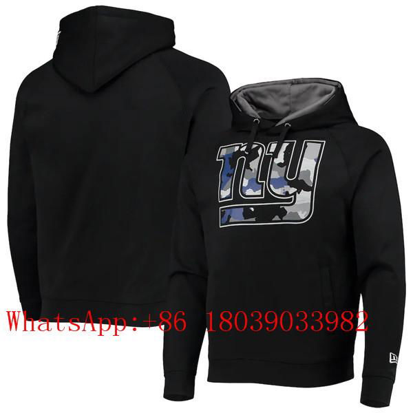 Hot NFL Custom Name Number Top Quality Men's  Pullover Hoodie