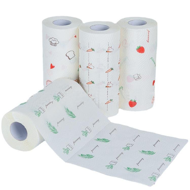 Best Quality Low MOQ Virgin Pulp White Printed Customized 75 Sheets Tissue Paper