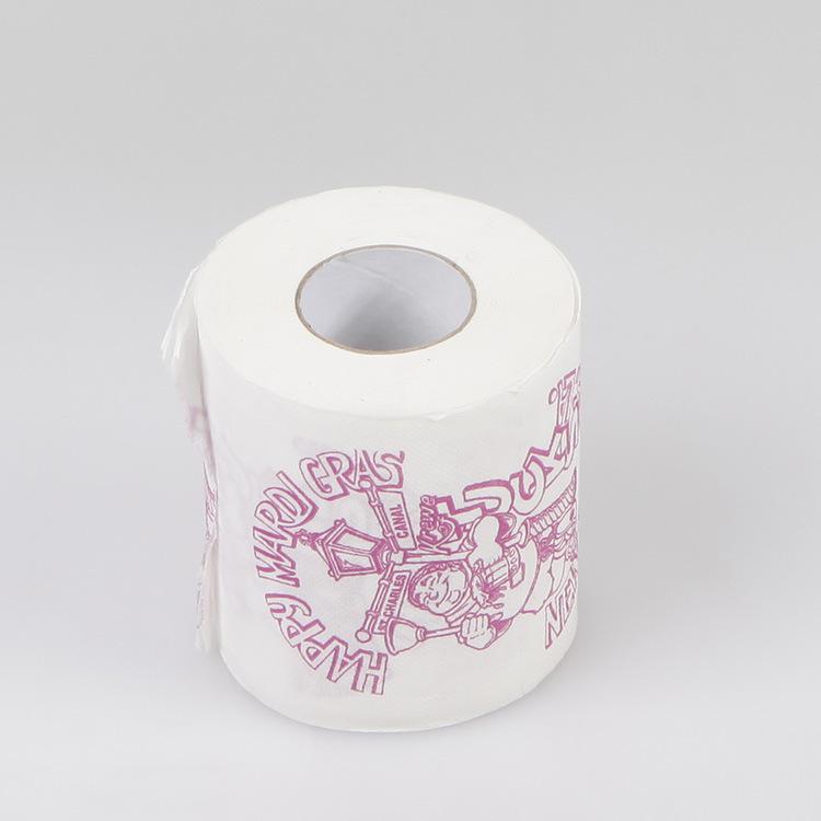 Custom Colorful Hygiene Products Printed Toilet Paper Amazon Toilet
