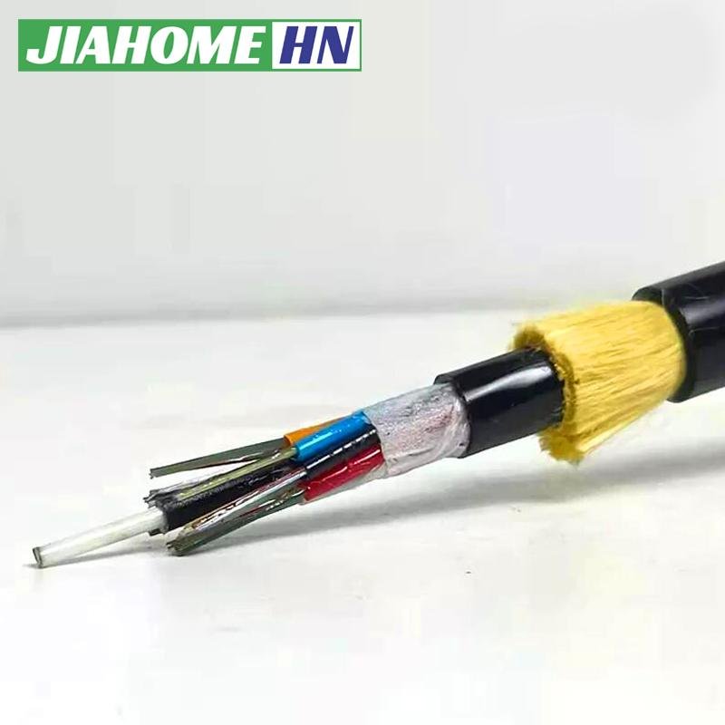 600M SPAN ADSS CABLE 24CORE SINGLE MODE SO2 9/125 5