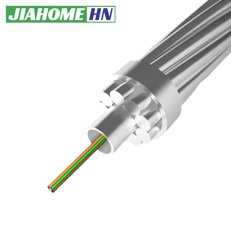 ALUMINUM CLAD STEEL TUBE CENTRAL OPGW CABLE