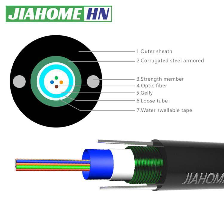 GYXTW ARMORED FIBER OPTIC CABLE 12 CORE 5