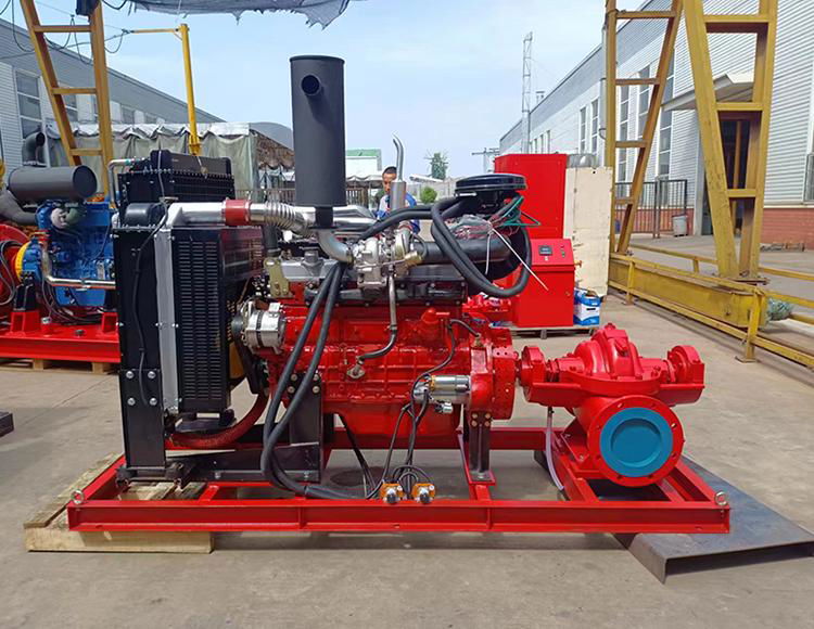 XBC-S Series Large Flow Diesel Engine Fire Fighting Water Supply Equipment