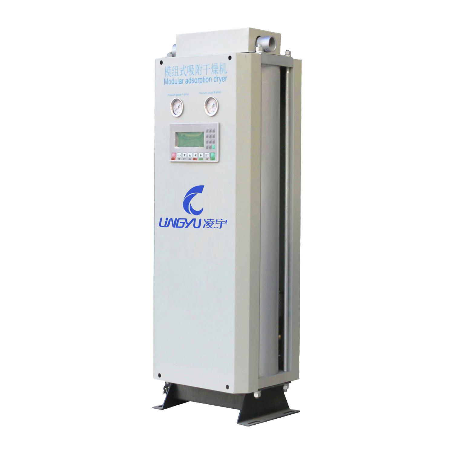 3.8m³/min -20C -40C Modular Type Air Compressor Desiccant Dryer