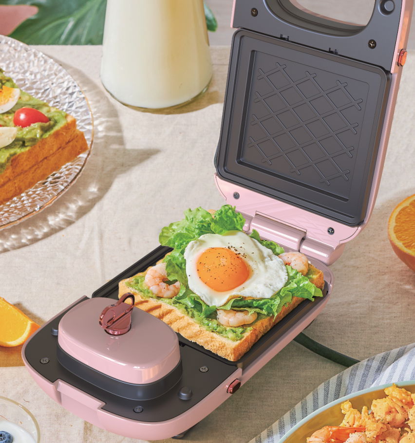 sandwich maker with detachable plate