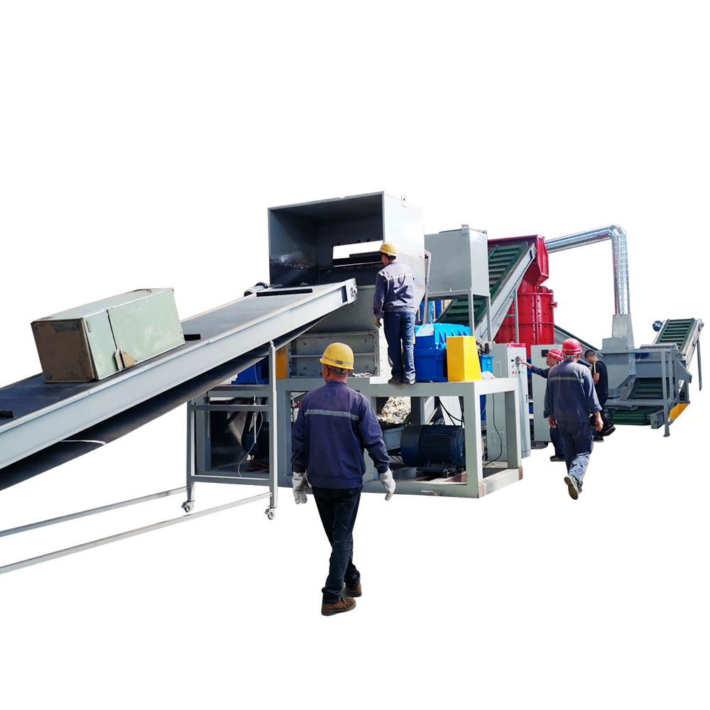 Waste Refrigerator Recycling Line