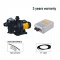 72v 900w, 1.2HP brushless dc solar powered swimming pool pumps 4