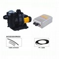 72v 1200w, 1.6HP brushless dc solar powered swimming pool filter pumps 8