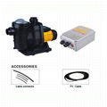 72v 1200w, 1.6HP brushless dc solar powered swimming pool filter pumps