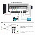 24v dc solar powered surface pressure pumps for home, gardening, irrigation