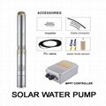 0.5HP to 5HP solar powered submersible