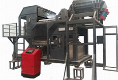 Double layer 4 channels ore color sorter mineral separator