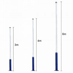 LED Flood High Mast Light Lighting Pole