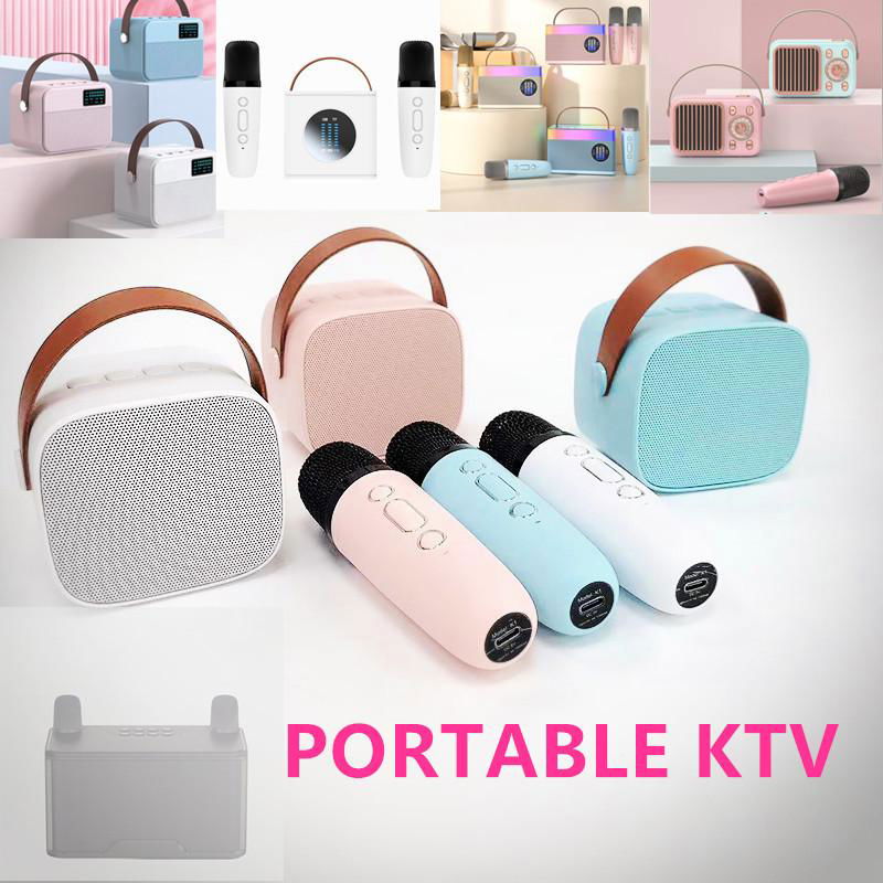 Portable speaker with microphone 4