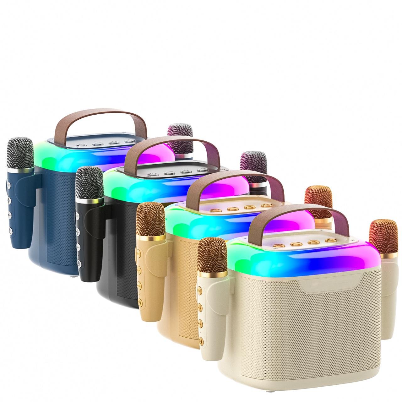 Portable speaker with microphone 3
