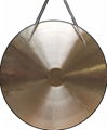 Handcrafted Bronze Wind Feng Gong for Sound Healing, Meditation