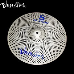 Authentic Playing Low Volume Mute Cymbals for Home Practice