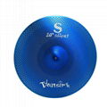 Vansir High Grade Low Volume Silent Cymbals 14"Hihat+16"Crash+18"Crash+20"Ride