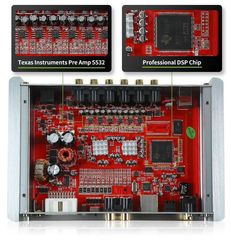 OEM Factory Price High Quality Car Audio Processor 12CH DSP TP-DSP12 4