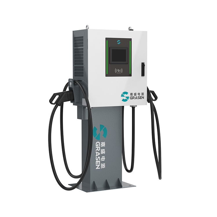 Commercial Electric Vehicles Chademo/ccs2/ccs1/gbt Ev Dc Fast Charger 30kw 60kw  2