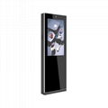 43 inch Floor-mounted touch screen outdoor digital signage(single side) 1
