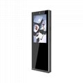 43 inch Floor-mounted touch screen outdoor digital signage(single side) 3