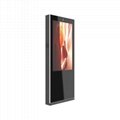 55 inch floor standing touch screen outdoor advertising machine (single-sided) 1