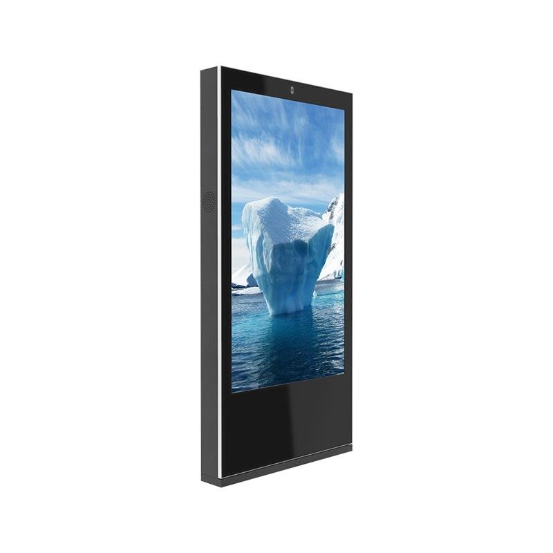 86 inch floor standing touch screen outdoor advertising machine (single-sided) 3