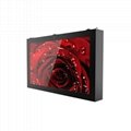 Wall-mounted touch screen outdoor advertising machine (single-sided)