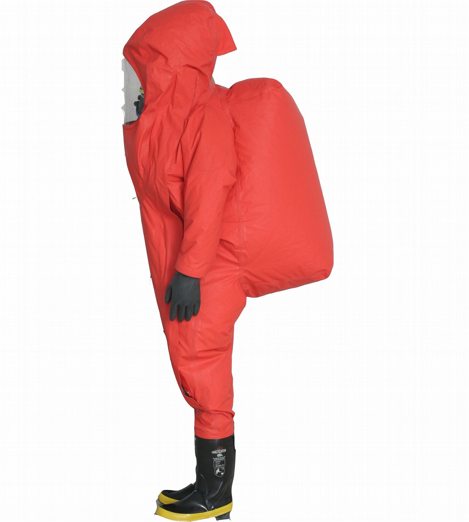 Gas tight chemical protective suit 2