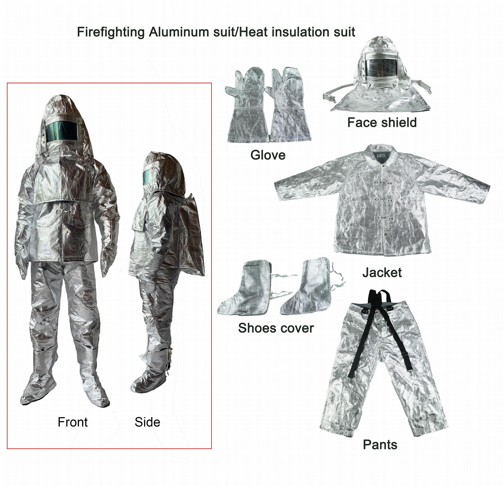 fire fighting fireman aluminized suit MKF02 Meikang (China
