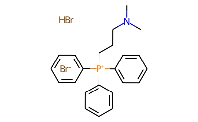 [3-(dimethyl amino) propyl] triphenyl phosphorus bromide hydrobromide
