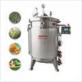 Intelligent 250l Stainless Steel 304/316Pressure Cooker for food processing 2