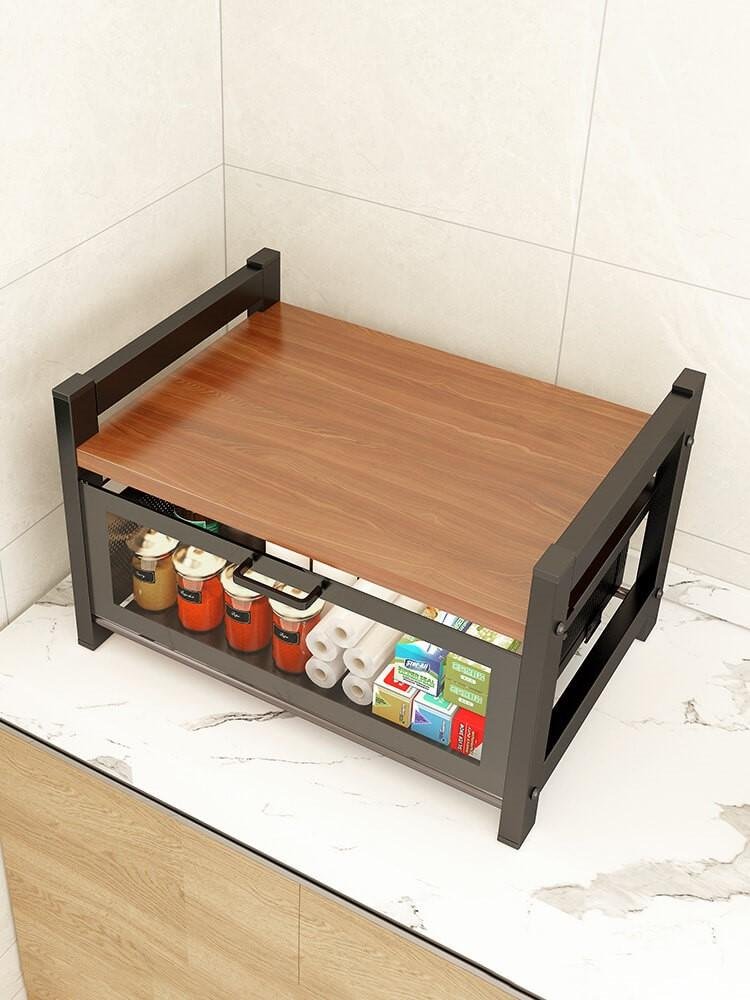 Single-layer glass microwave oven frame