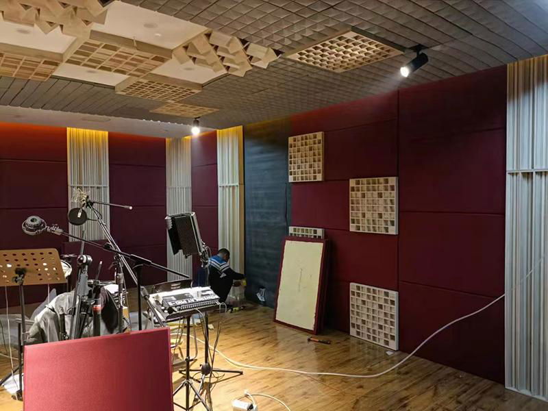studio/music/ 2D/3D QRDpanel wood acoustic diffuser