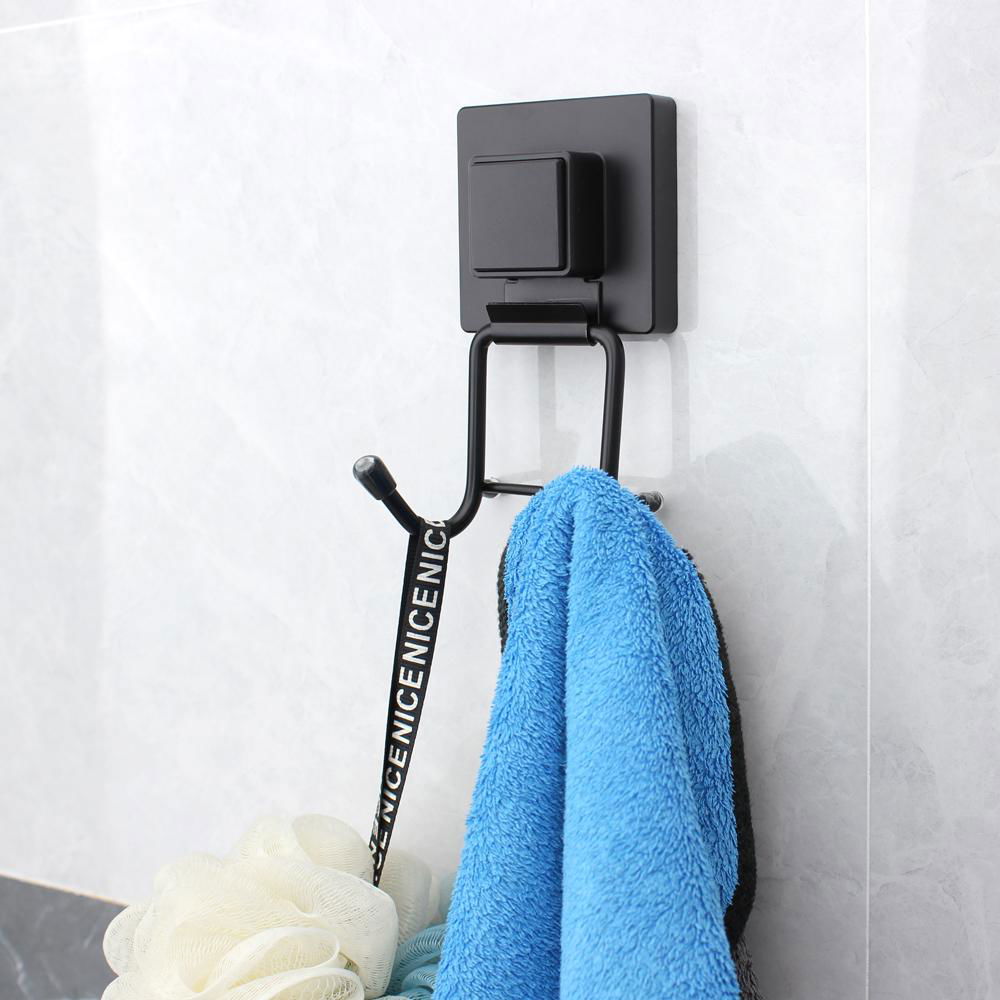 DOGO No Drilling Wall Mounted Shower Suction Cup Powerful Hook Coat Hook 2