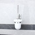 DOGO  Toilet Brush Holder With Accessories Drill-Free Toilet Brush Set 