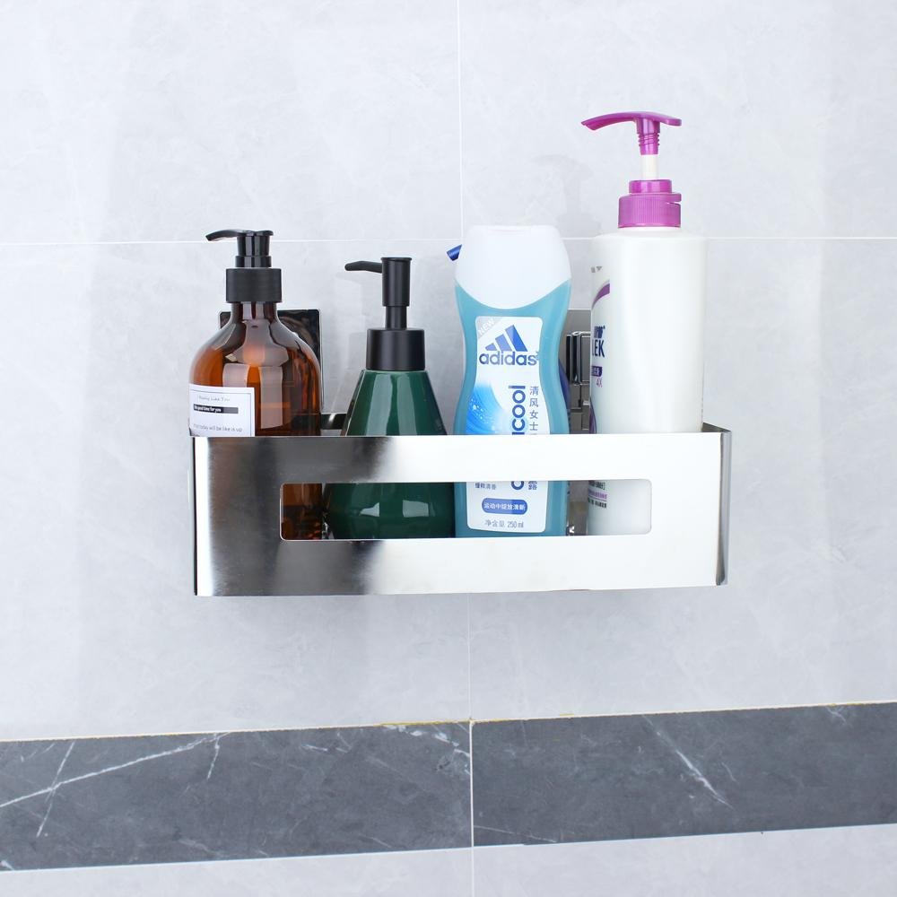 Dogo Hanging Rectangle Shower Caddy No Drilling  Shower Caddy  5