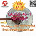 CAS:59-46-1; High quality PROCAINE powder for local anaesthesia surgery 1
