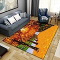 Customizable Modern Simple Crystal Velvet Living Room Rug Nordic Floor Mat